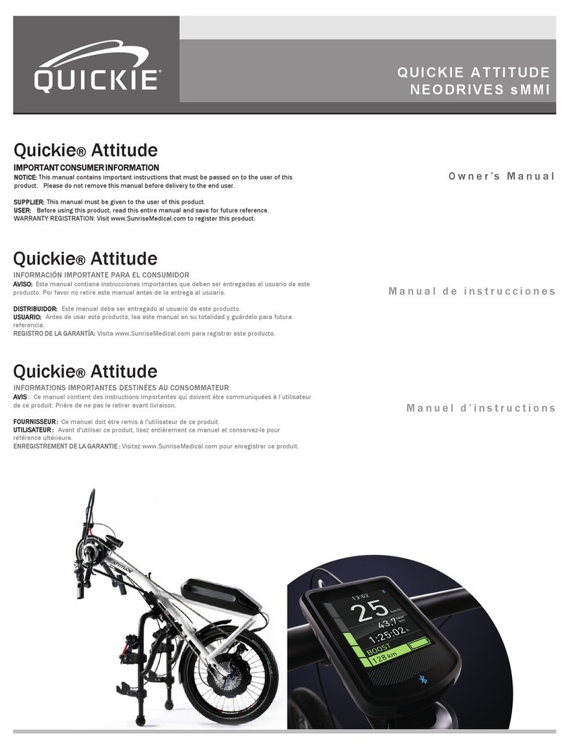 Quickie Attitude User manual