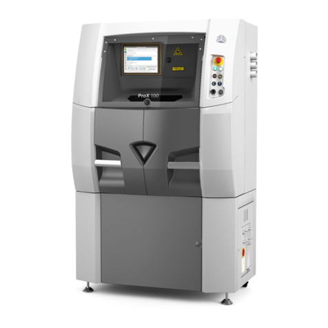 3D Systems ProX DMP 100 User manual