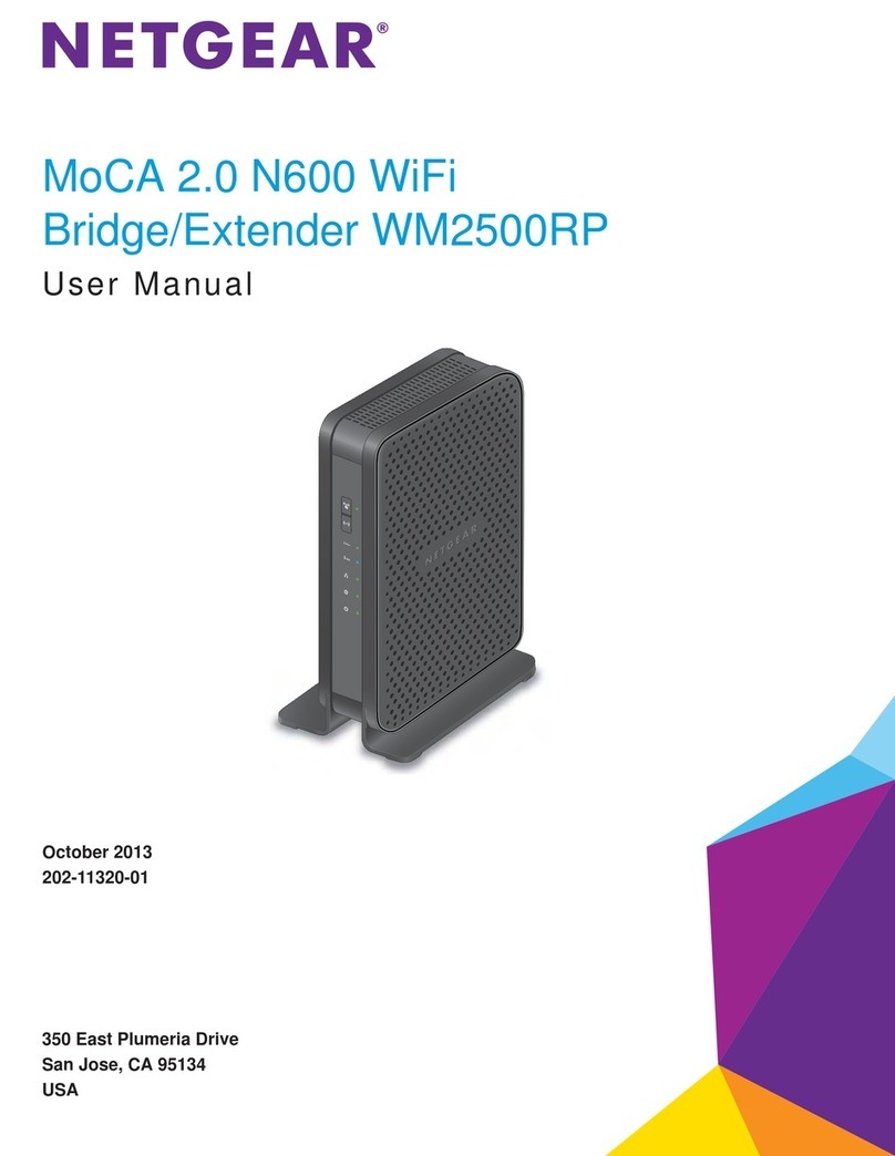 NETGEAR WM2500RP user manual