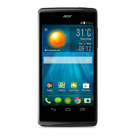 Acer Liquid Z500 User manual