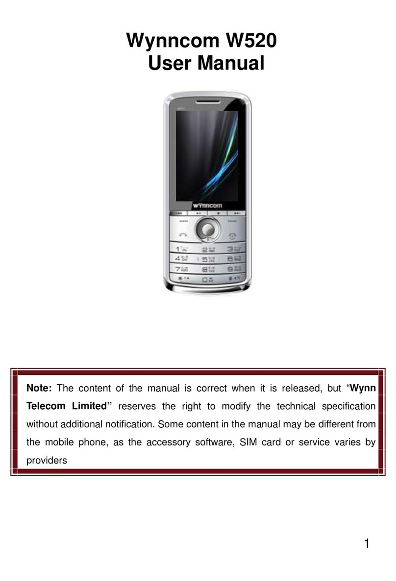 Wynncom w520 user manual