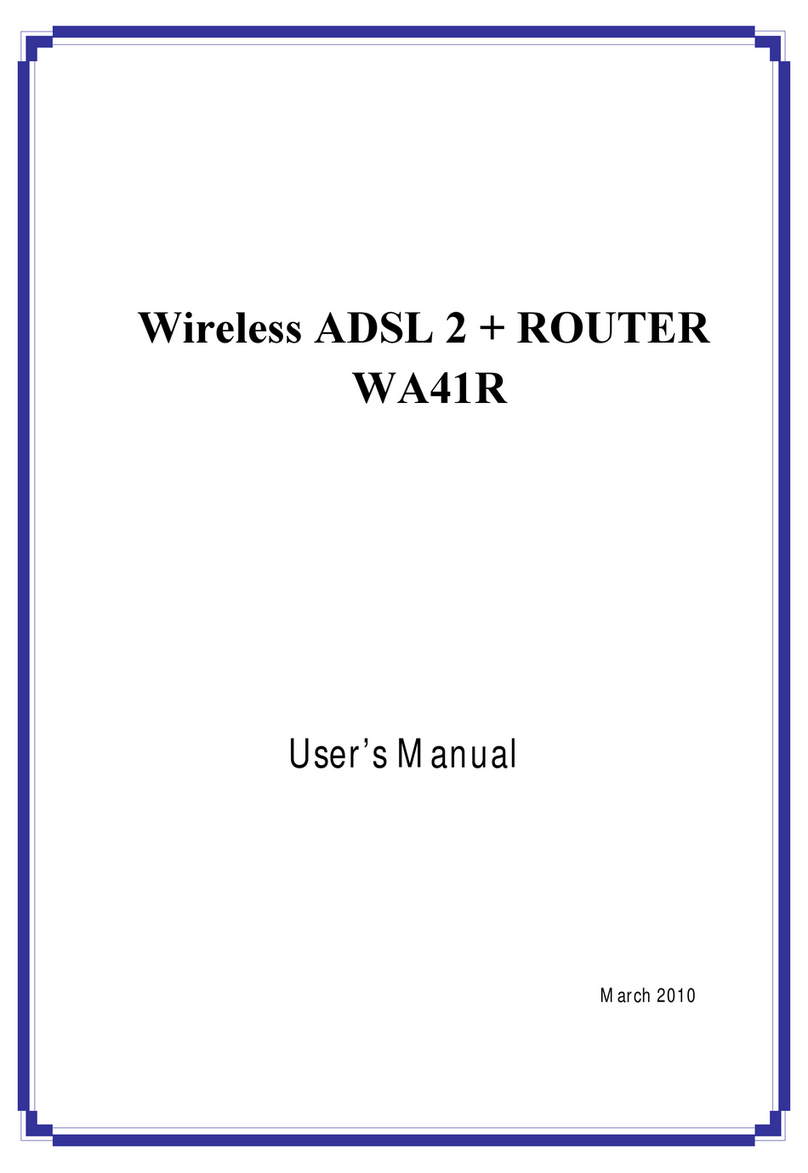 PRO-NETS wa41r user manual