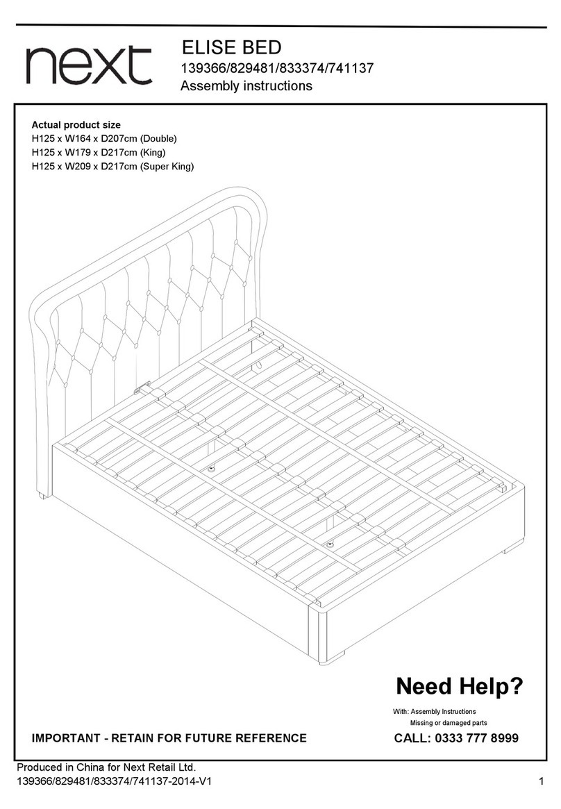 Next ELISE BED User manual