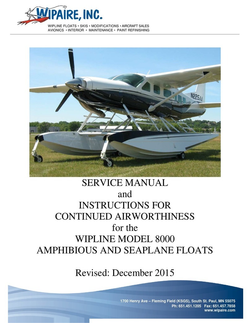Wipaire WIPLINE 8000 Service manual and instructions