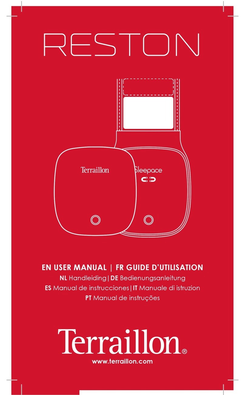 Terraillon RESTON user manual