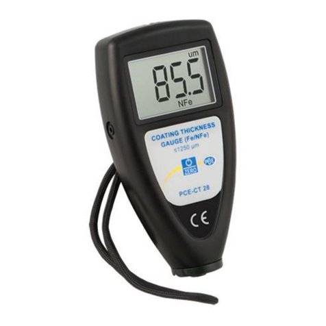 PCE Instruments PCE-CT 28 User manual PCE Instruments PCE-CT 28 User manual