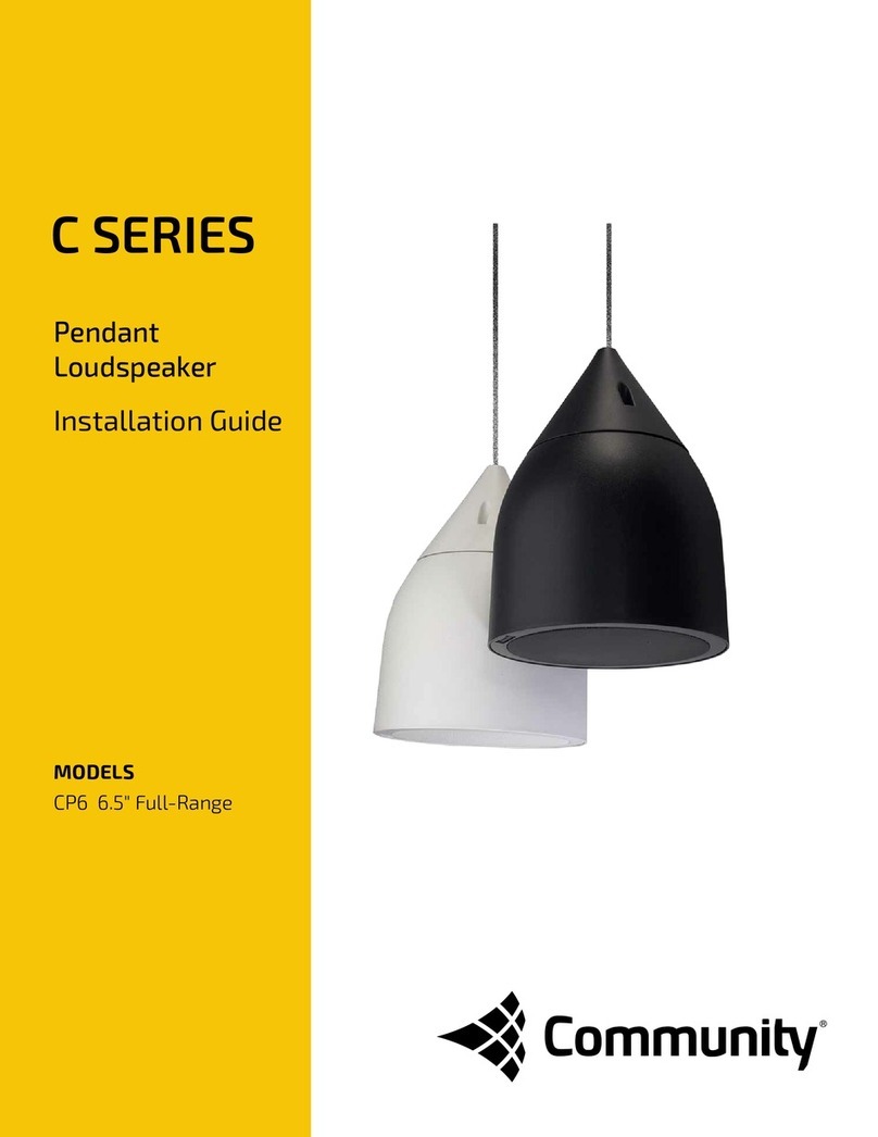 Community C SERIES CP6 User manual