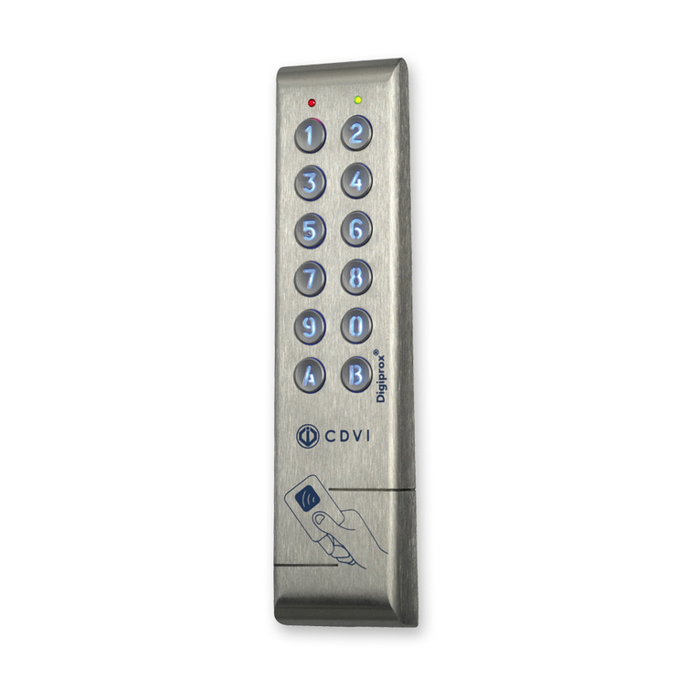 CDVI KCPROXWLC User manual