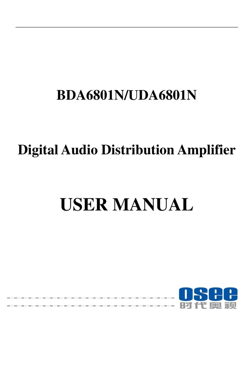 OSEE UDA6801N user manual