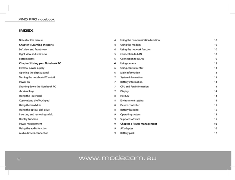 Modecom XINO PRO user manual