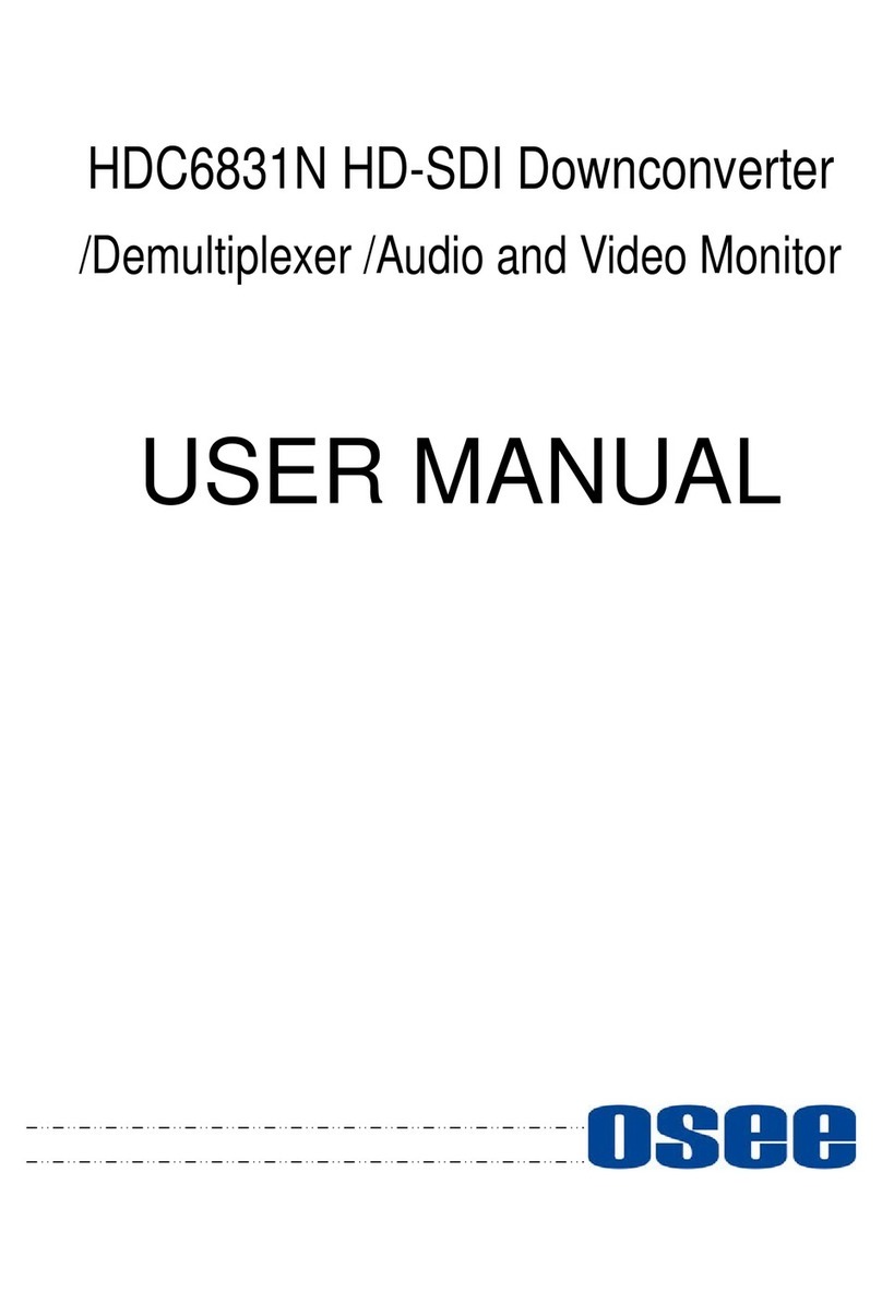 OSEE HDC6831N user manual