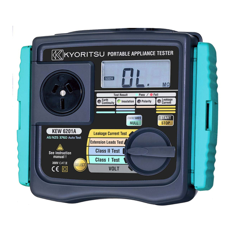 KYORITSU KEW6201A User manual