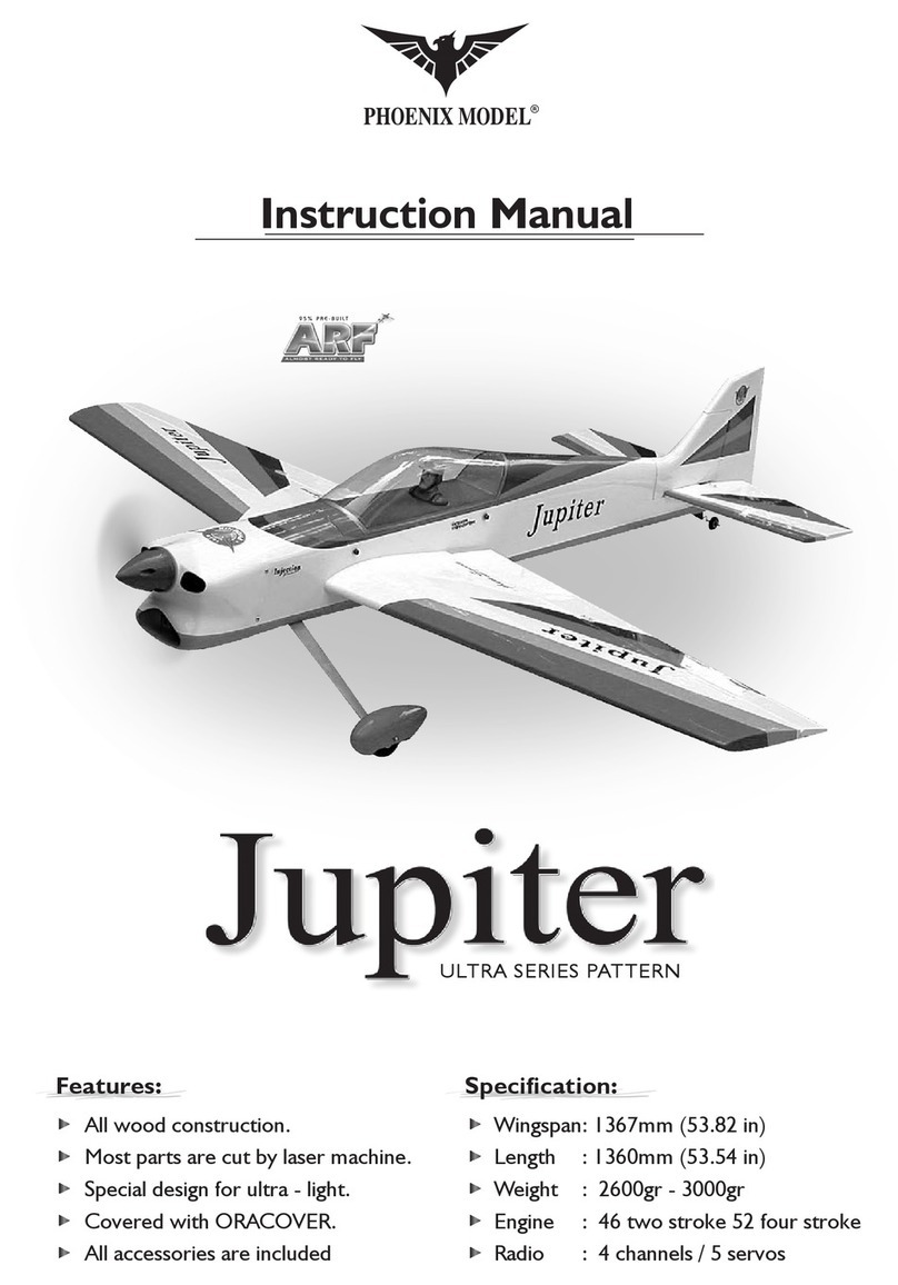 Phoenix Model Jupiter Ultra Series Pattern instruction manual