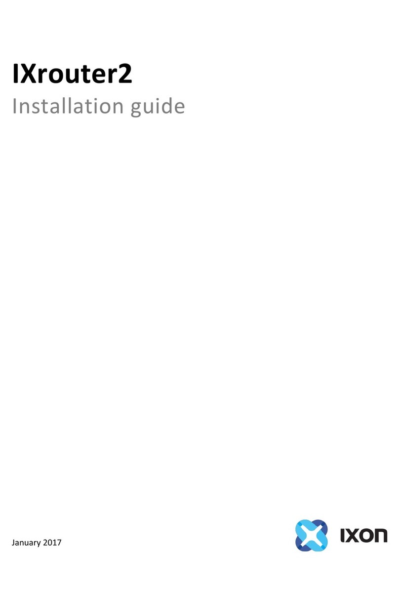 Ixon IXrouter2 installation guide