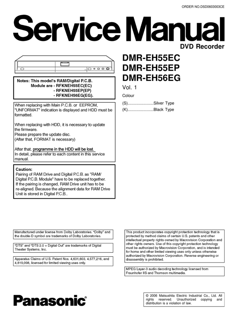 Panasonic DMR-EH55EC User manual