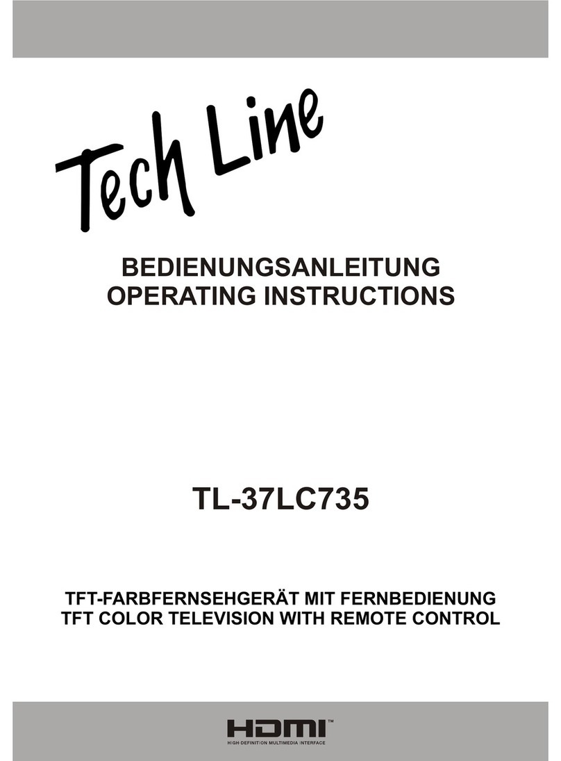 Tech Line TL-37LC735 Operating	 instruction