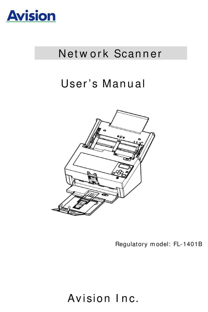 Avision FL-1401B User manual Avision FL-1401B User manual