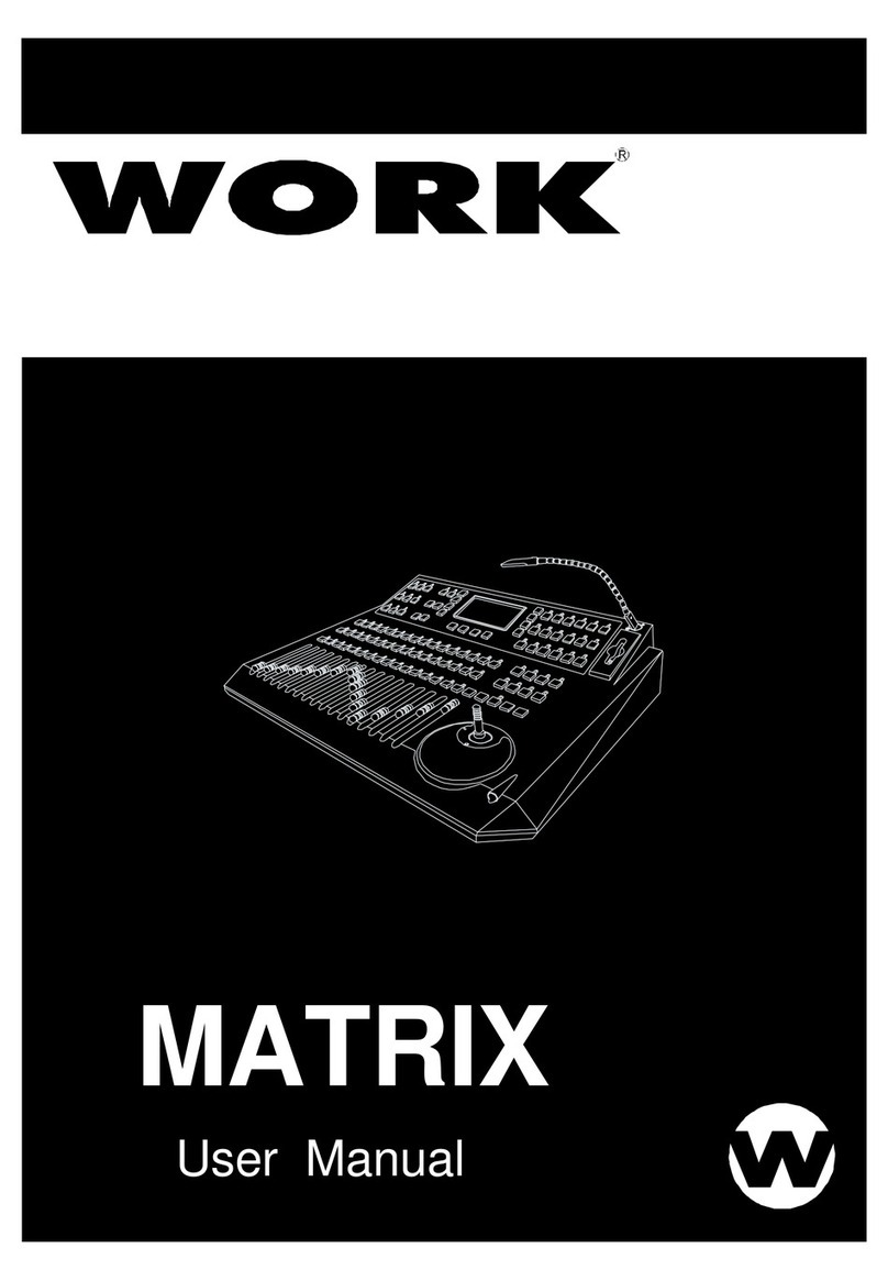 WorkPro MATRIX User manual