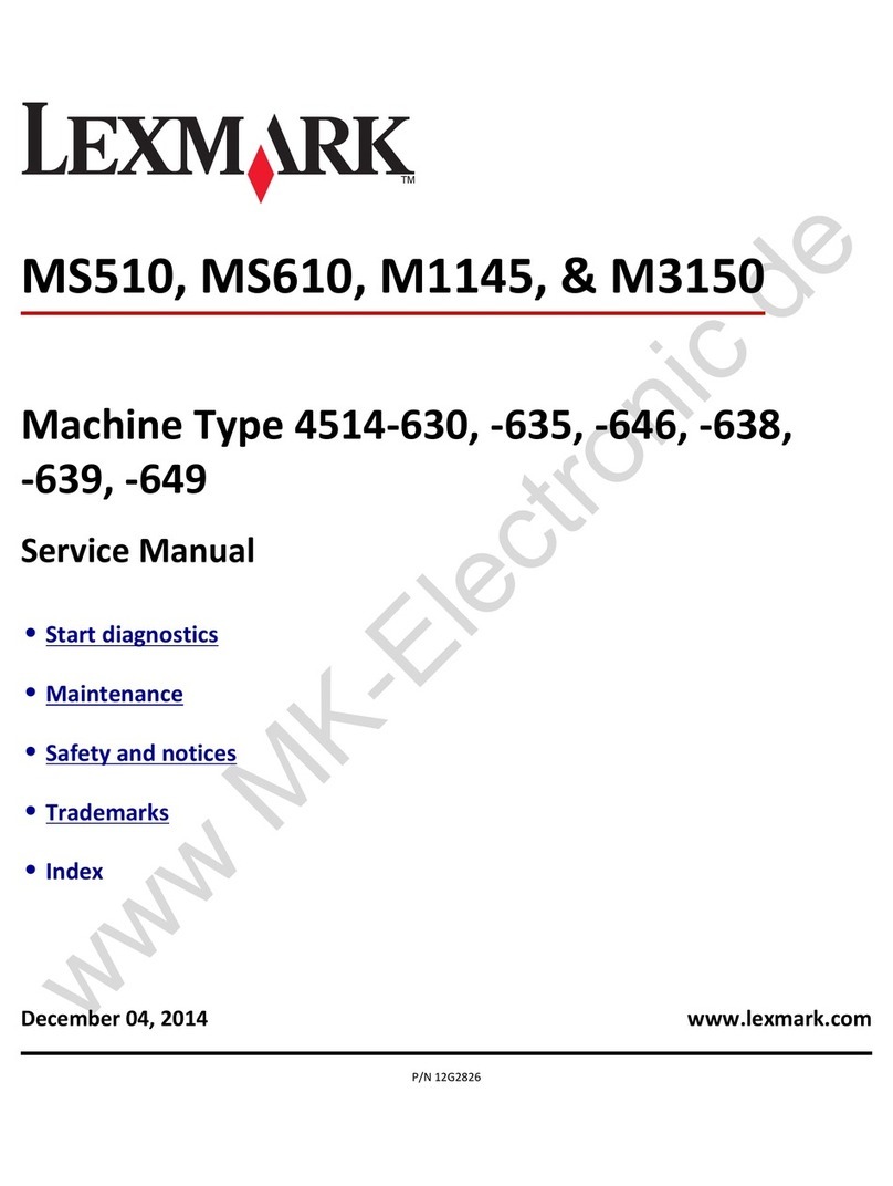 Lexmark MS510 Series User manual