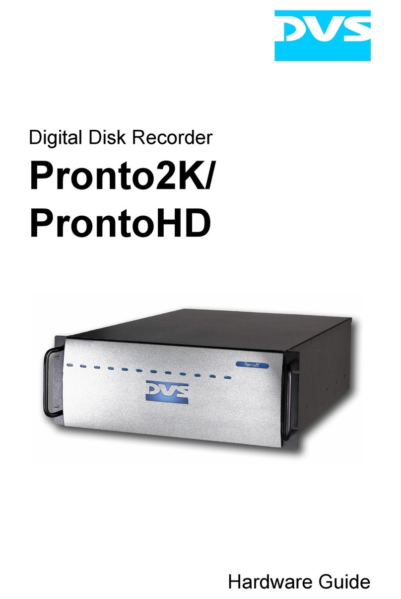 DVS Pronto2K Hardware guide