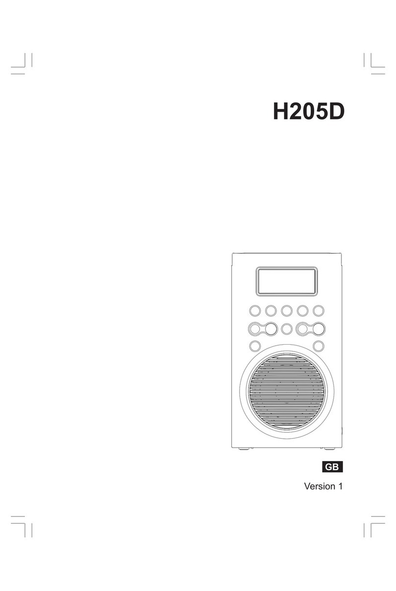 Sangean H205D User manual Sangean H205D User manual