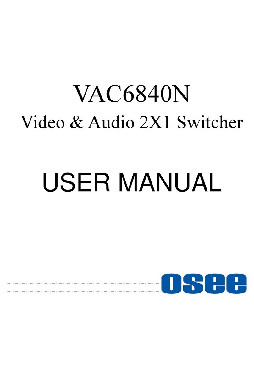 OSEE VAC6840N user manual