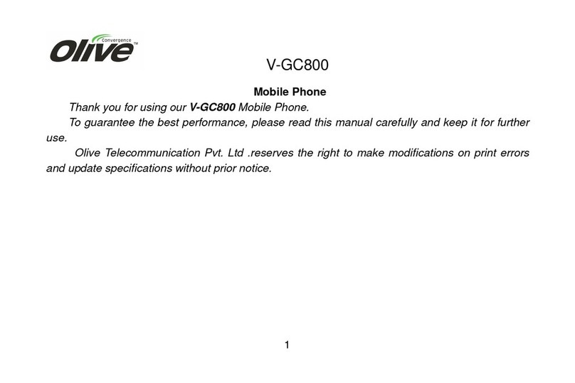 Olive V-GC800 User manual