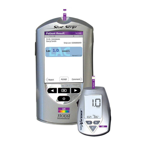 NOVA BIOMEDICAL STATSTRIP User manual