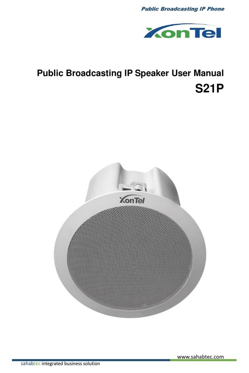 XONTEL S21P user manual