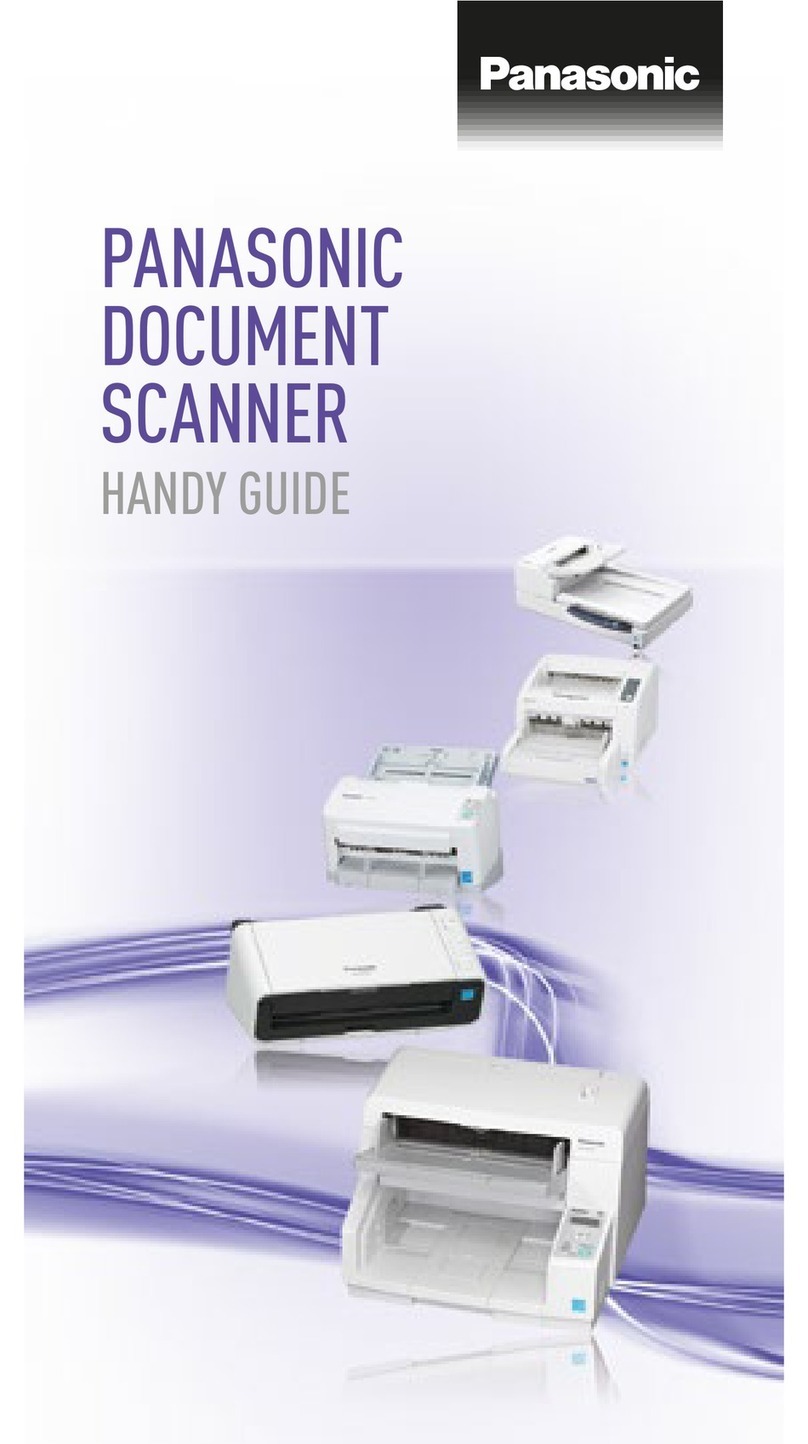 Panasonic KV-S4085CW - Document Scanner User manual