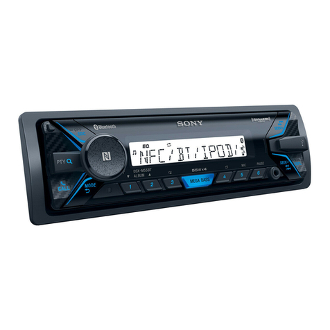 Sony DSX-M55BT User manual