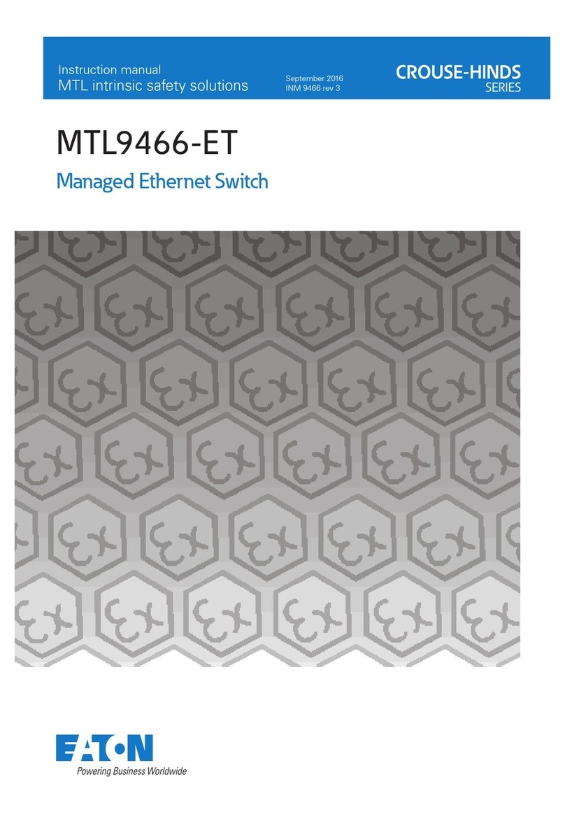 Eaton MTL9466-ET instruction manual