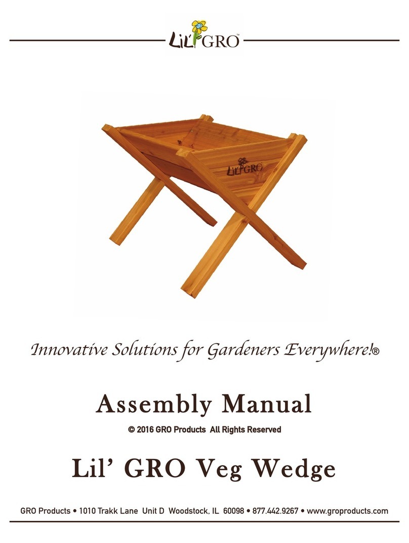 Lil Gro Veg Wedge Assembly manual