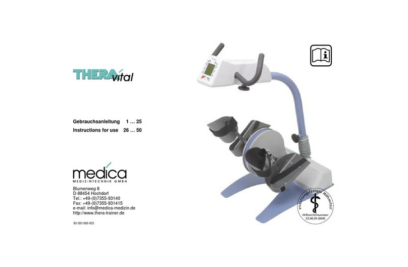 Medica thera-vital Instructions for use