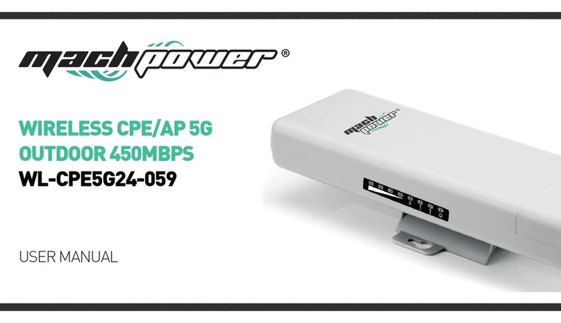 MachPower WL-CPE5G24-059 user manual