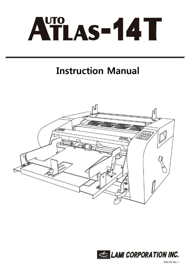LAMI AUTO ATLAS-14T User manual