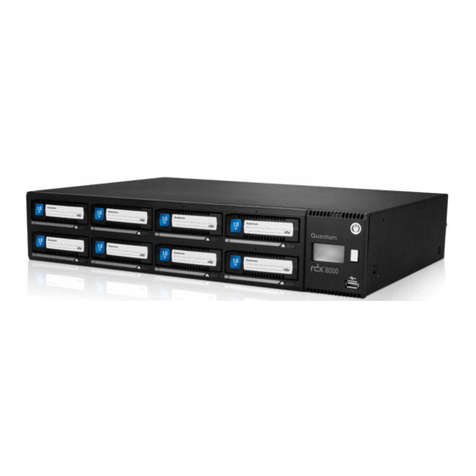 Quantum RDX 8000 User manual