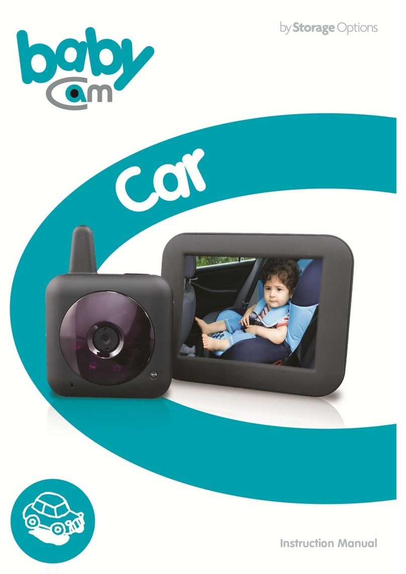 Storage Options baby cam instruction manual