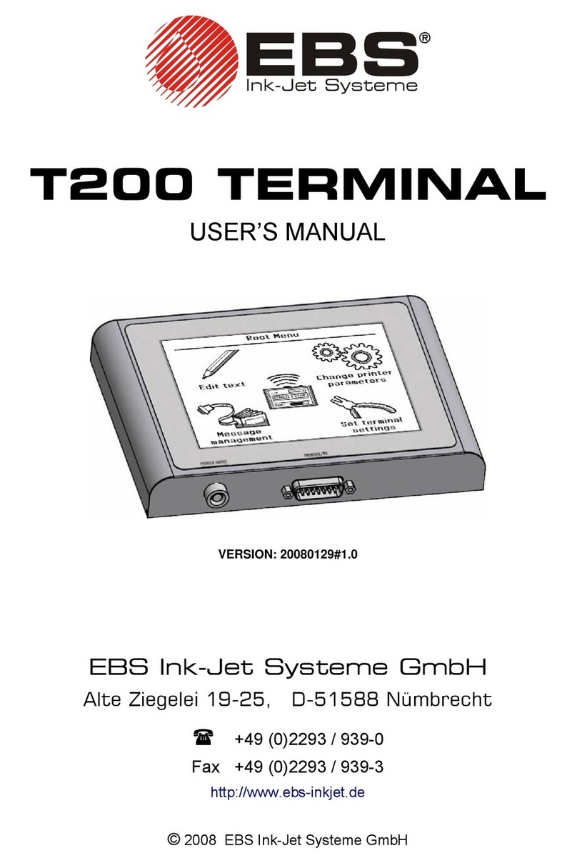 EBS T200 user manual
