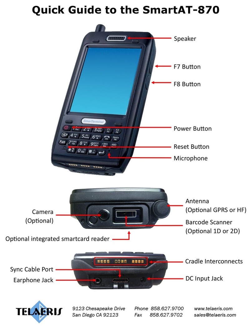 telaeris SmartAT-870 quick guide