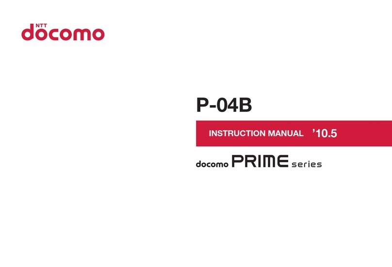 Docomo P-04B User manual
