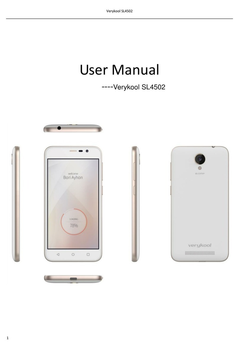 Verykool SL4502 User manual Verykool SL4502 User manual