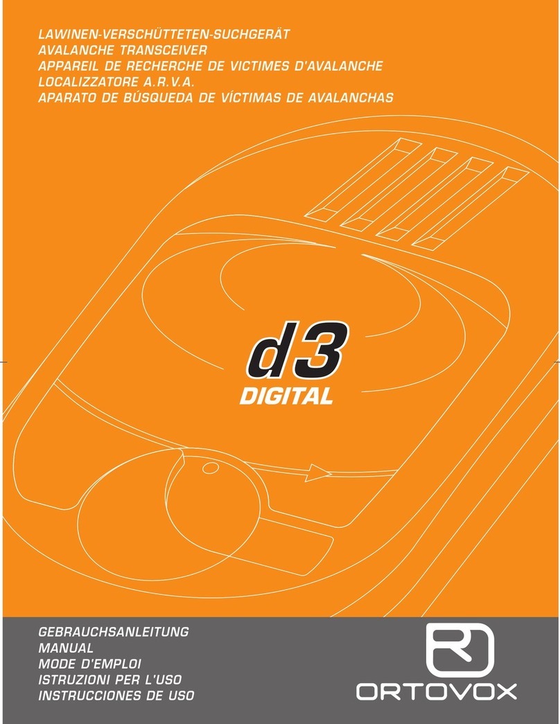 Ortovox d3 manual