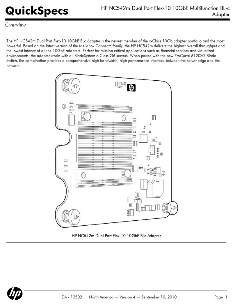 HP NC542m User instructions