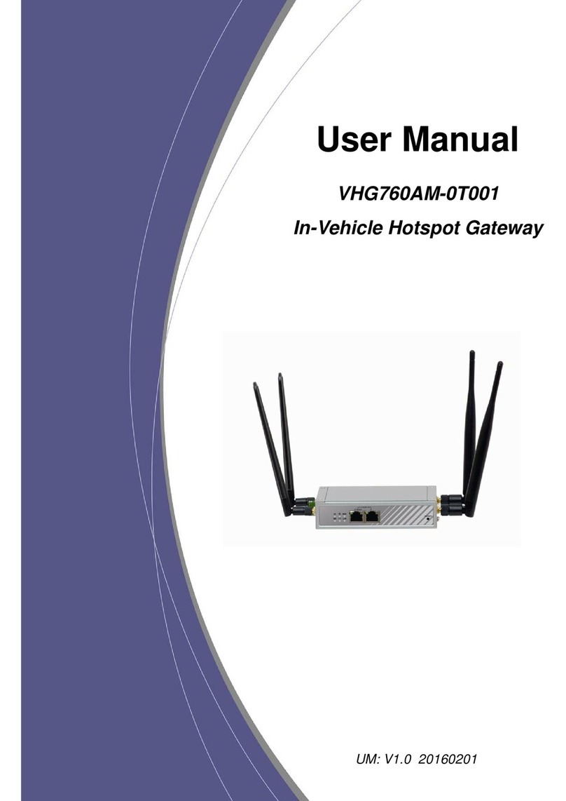 Amit VHG760AM-0T001 user manual