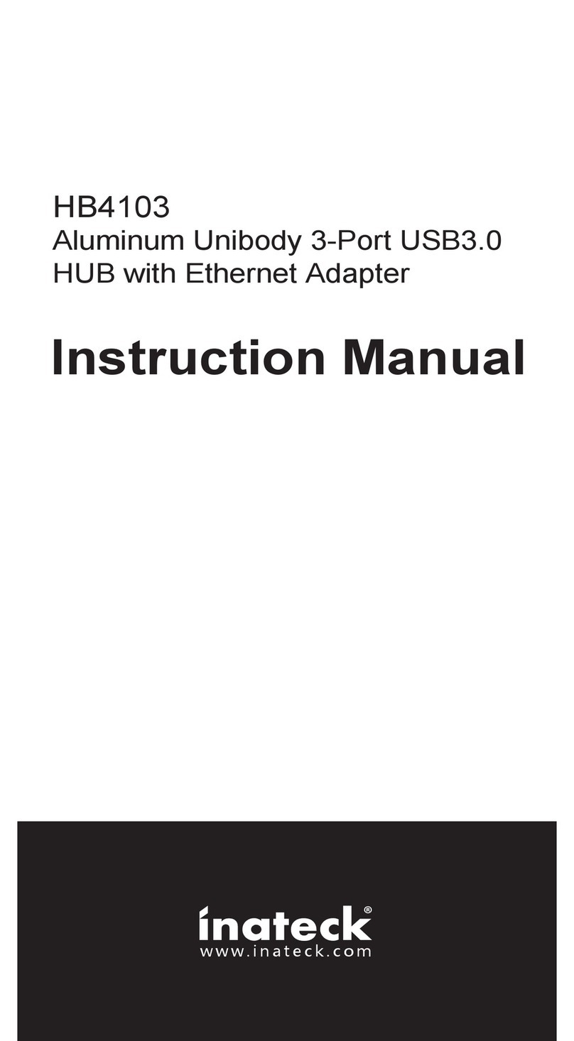 Inateck HB4103 instruction manual