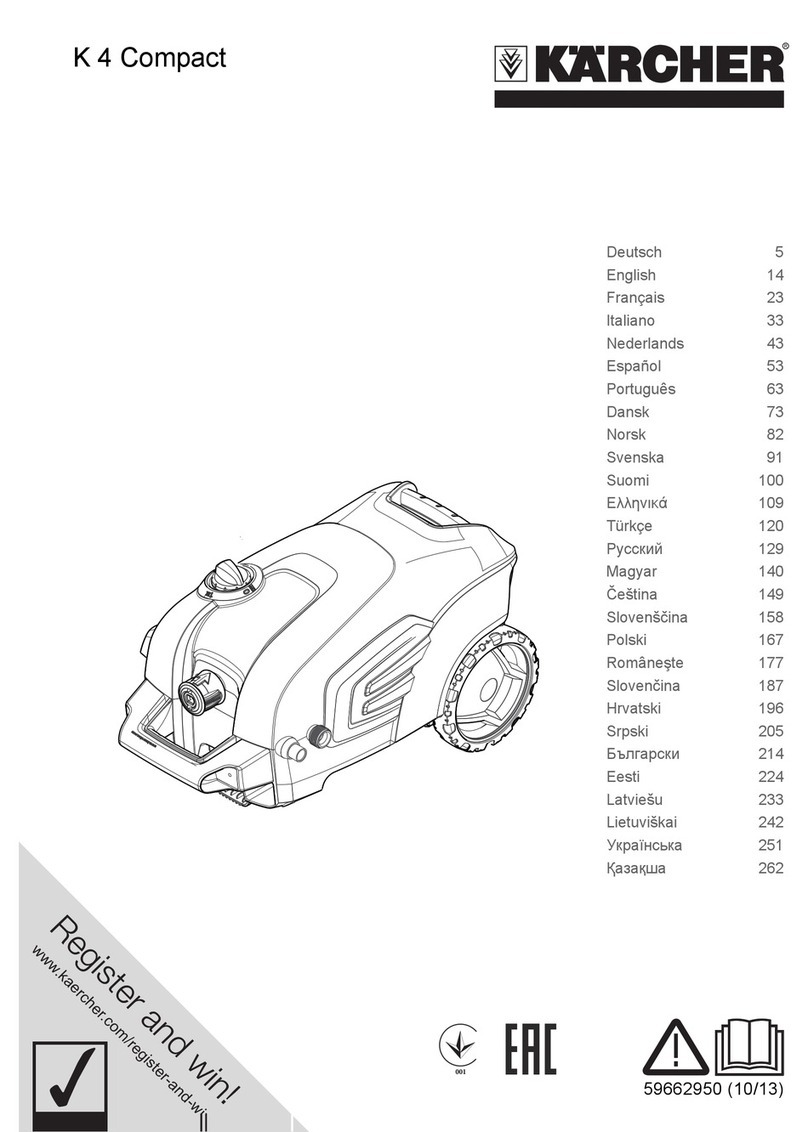 Kärcher K 4 Compact User manual