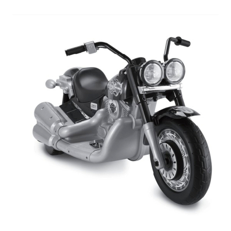 Power Wheels CLG78 owner's manual