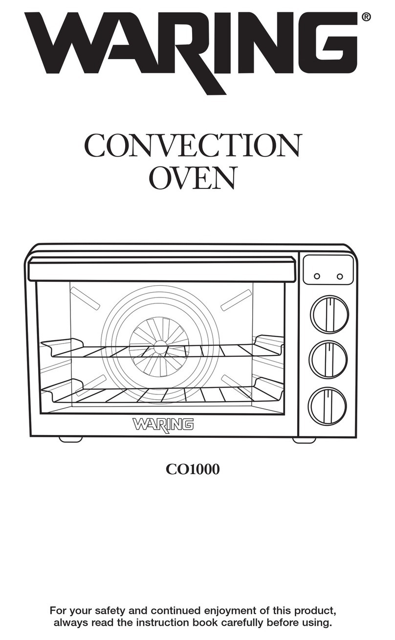 Waring CO1000 Instruction book