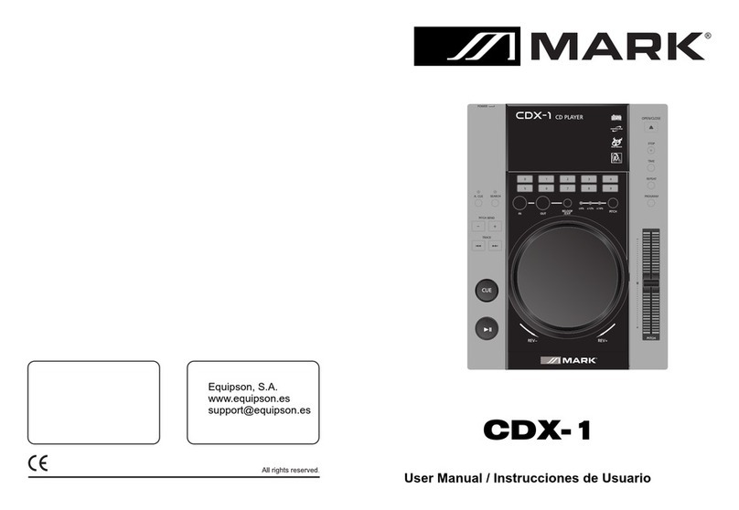 Mark CDX-1 user manual